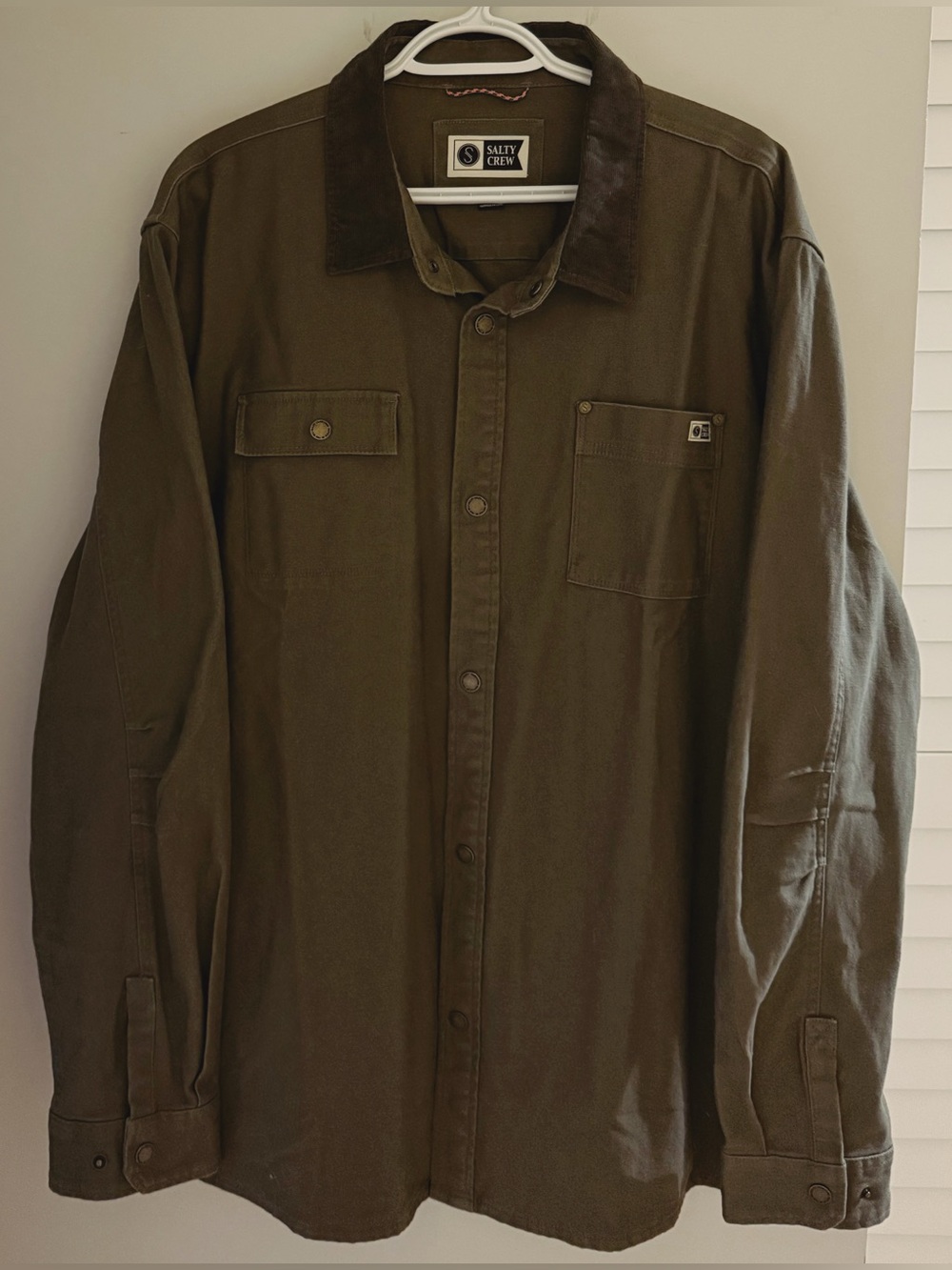 Salty Crew Men's Framework Overshirt / Shacket